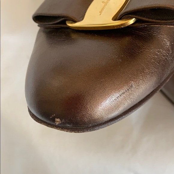 Salvatore Ferragamo flat shoes with classic bow - Picture 7 of 8